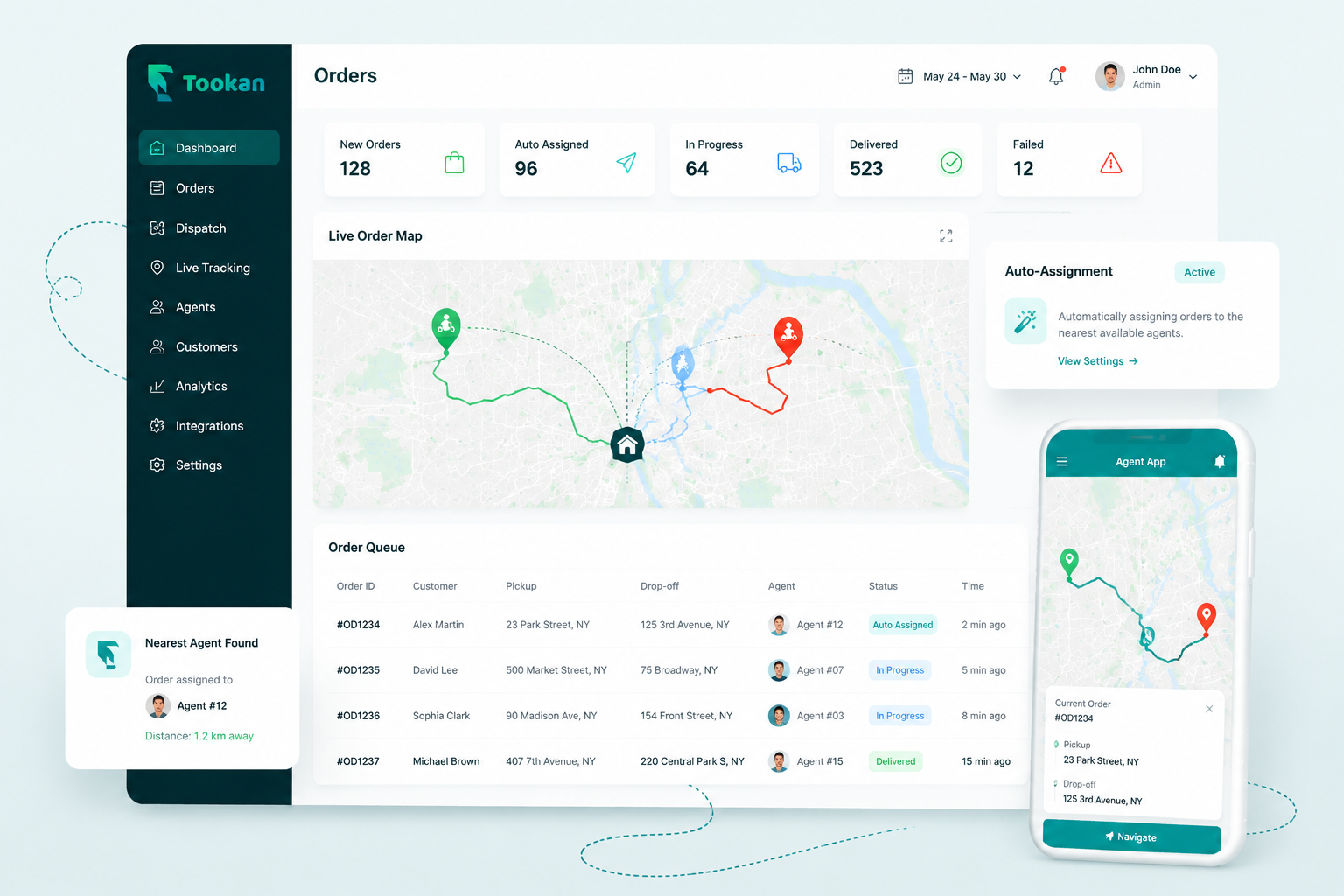 Live Tracking