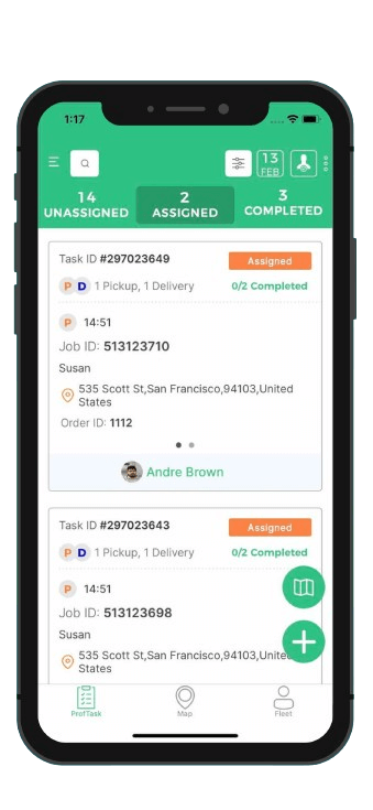 Tookan Manager App